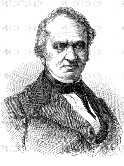 Heinrich Rose (6 August 1795, 27 January 1864) was a German mineralogist, analytical chemist and rediscoverer of the chemical element niobium, Historical, digital reproduction of an original from the 19th century