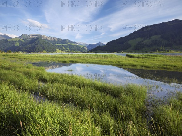 Reservoir, Sihlsee, Euthal, Canton Schwyz, Switzerland, Europe