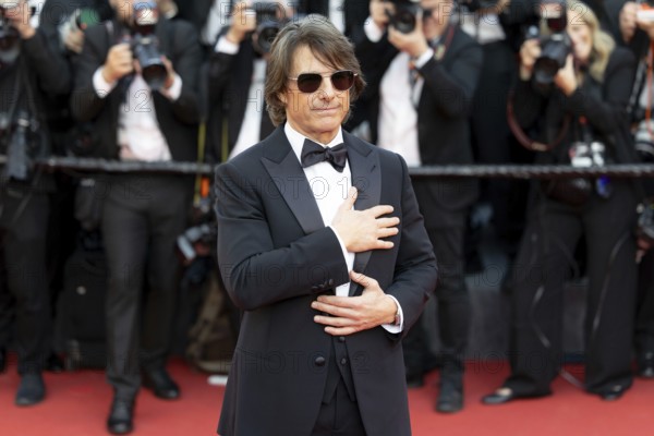Cannes, France - 14.5.2024: Tom Cruise during the red carpet of MISSION: IMPOSSIBLE - THE FINAL RECKONING during the 78th Cannes International Film Festival. The 78th Cannes International Film Festival will take place from 13 to 24 May 2025. (Photo: Christian Ender)