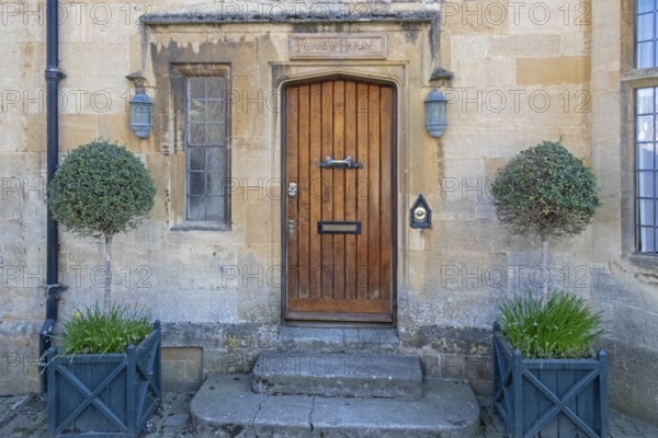 Window, door, Chipping Campden, The Cotswolds, England, Great Britain