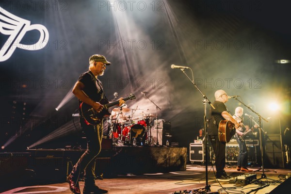 Joey Santiago (guitarist), Black Francis (singer and guitarist) and Emma Richardson (bassist) of the Pixies live on The Night The Zombies Came - 2025 European Tour at the Tempodrom in Berlin on 01.05.2025