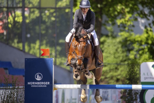 Maimarkt Tournament Mannheim 2025, Show Jumping: Prize of Mannheimer Ausstellungs mbH***Charlotte Wahby on Petit Blue