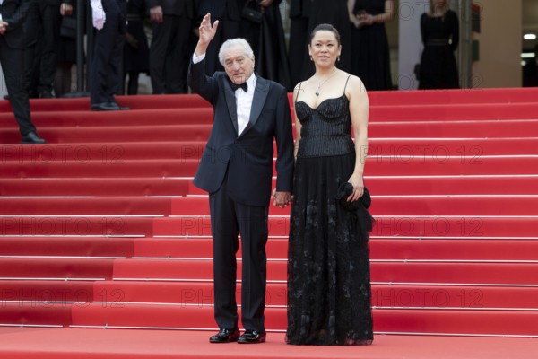 Cannes, France - 13.5.2024: Robert De Niro and Tiffany Chen during the opening of the 78th Cannes International Film Festival. The film festival will take place from 13 to 24 May 2025