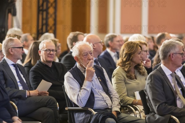 Dieter Hallervorden at the commemorative event organised by the Senate and Berlin House of Representatives to mark the 80th anniversary of the end of the Second World War, Berlin, 7 May 2025