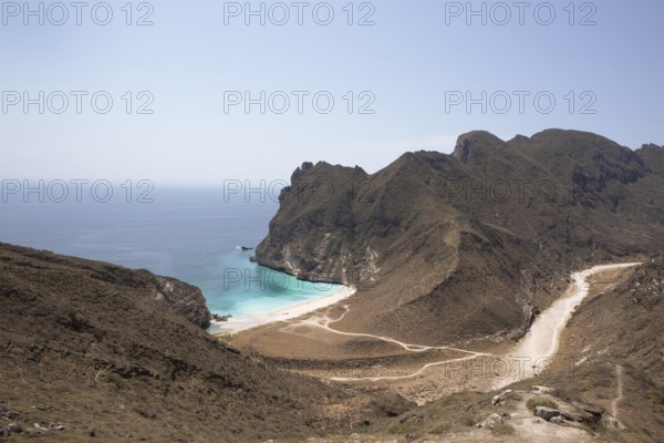 Shaat Hidden Beach or Secret Beach Salalah, Dhofar Province, Oman, Asia