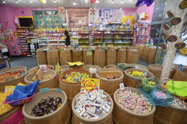 Livonia, Michigan - A candy store at Laurel Park Place, a shopping mall in suburban Detroit