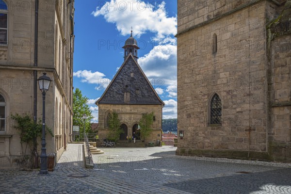 St Anne's Chapel at St John's Church in Kronach, Germany, Europe