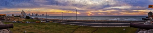 Skyline, Panorama, Cartagena, Colombia, South America