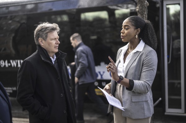Trip by Federal Minister for Economic Affairs and Climate Protection Robert Habeck to the USA from 06-10 March 2024 Visit to the Bronzeville district of Chicago 09 March 2024