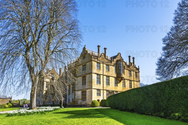 Montacute House and Garden, Montacute, Somerset, England, United Kingdom, Europe