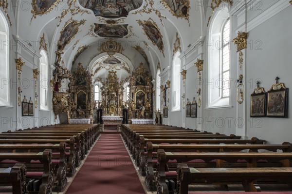 Maria Geburt parish church in Galtür, Tyrol, Austria, Europe