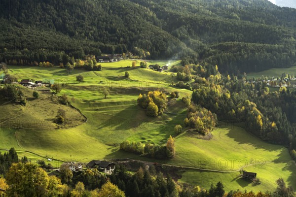 Landscape near St. Konstantin, Fiè allo Sciliar, South Tyrol, Italy, Europe
