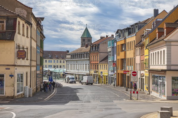 Am Zeughaus and Manggasse in Schweinfurt, Germany, Europe