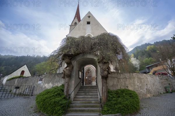 Maria am Sand parish church, 15th century, Vintlerweg, Milland, Province of Bolzano, South Tyrol