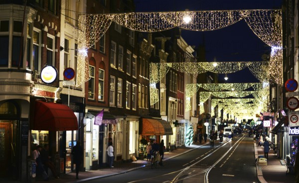Holland in December. The picture shows: Utrecht-Str, NLD, Netherlands