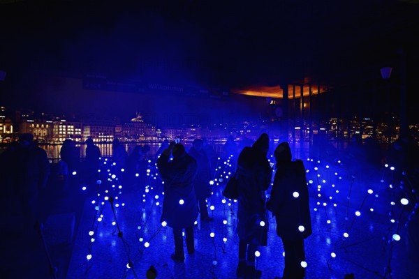 Lilu, Light Festival 2023, Lucerne, Canton of Lucerne, Switzerland, Europe