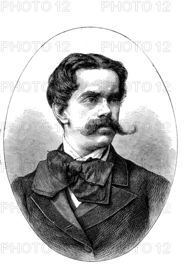 Umberto I. Humbert I. Umberto Rainerio Carlo Emanuele Giovanni Maria Ferdinando Eugenio di Savoia (14 March 1844 to 29 July 1900), descended from the House of Savoy and was King of Italy from 1878 to 1900, Historical, digitally restored reproduction of a 19th century original, exact original date not known