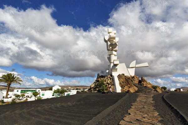 Monumento al Campesino, Fertility Monument, Monument to the Farmer by Cesar Manrique, San Bartolome, Lanzarote, Canary Islands, Spain, Europe