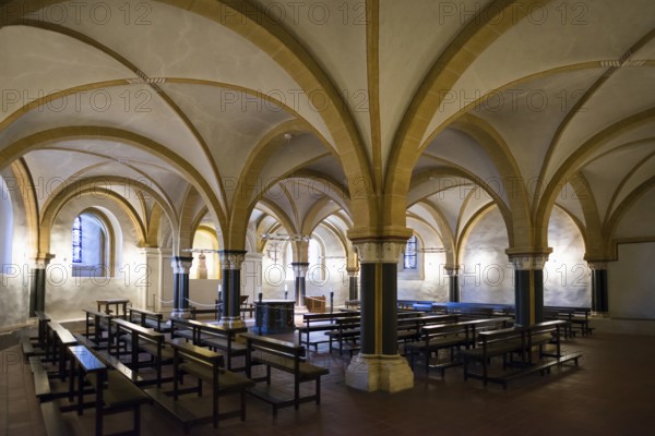 Interior view, Trier Cathedral, UNESCO World Heritage Site, Trier, Rhineland-Palatinate, Germany, Europe