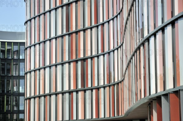 Cologne Oval Offices, modern office building on Gustav-Heinemann-Ufer, Cologne-Bayenthal, Cologne, North Rhine-Westphalia, Germany, Europe