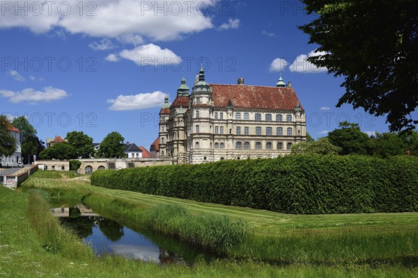 Europe, Germany, Mecklenburg-Western Pomerania, Güstrow, Güstrow Castle, built in the 16th century, Renaissance building, Güstrow, Mecklenburg-Western Pomerania, Germany, Europe