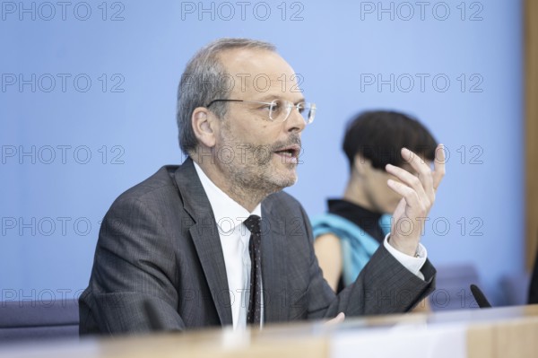 Dr Felix Klein, Federal Government Commissioner for Jewish Life in Germany and the Fight against Antisemitism, recorded at a press conference in the Haus der Bundespressekonferenz on the topic: Antisemitic alliances after 7 October, Civil Society Situation Report on Antisemitism in Berlin, 6 June 2024