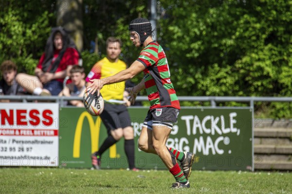 Heidelberg, 06.04.2024, Rugby 1st Bundesliga South/West, Season 2023/24, Matchday 10: SC Neuenheim vs RK Heusenstamm (93:7)