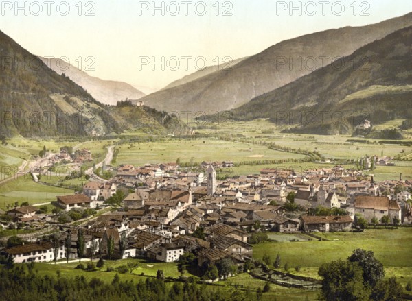 Sterzing, Tyrol, formerly Austria-Hungary, today South Tyrol, Italy, Historical, digitally restored reproduction from a 19th century original, Record date not stated, Europe