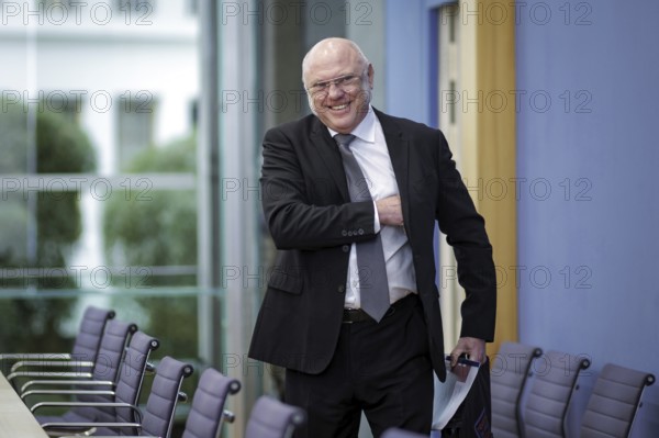 Ulrich Schneider, Managing Director of Der Paritätische Gesamtverband, at a press conference on the topic of poverty in inflation: Paritätischer presents report on poverty trends in Germany at the Federal Press Conference. Berlin, 26 March 2024