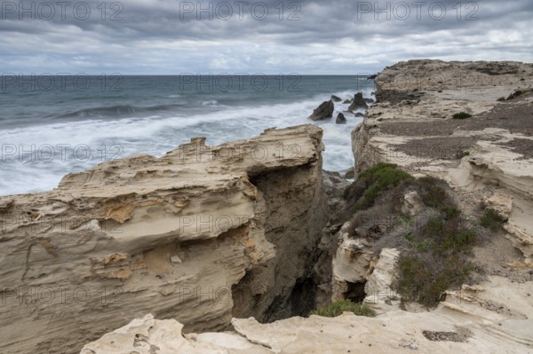 Playa Los Escullos, Cabo de Gata, Los Escullos, Playa del Arco, El Arco beach, Cabo de Gata-Nijar Natural Park, Almeria, Andalusia, Spain, Europe