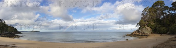 Rainbow, Beach, Kaiteriteri, New Zealand, Oceania