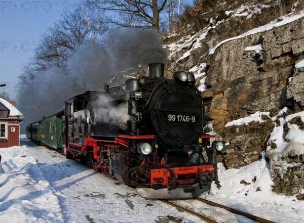 Little railway in Seifersdorf