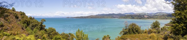 Abel Tasman Coast Track, Gilbert-Point, Kaiteriteri, New Zealand, Oceania