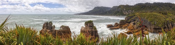 Pancake Rocks, Paparoa National Park, New Zealand, Oceania