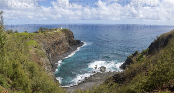 Kilauea Lighthouse, Kauai, Hawaii, USA, North America