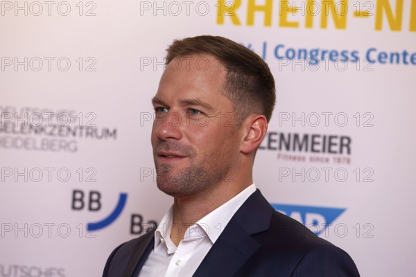 Rose garden Mannheim: Award Night 2024 / Rhine-Neckar Sports Award. Picture: Former professional ice hockey player Marcus Kink, long-time player and captain of Adler Mannheim
