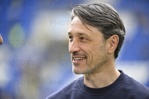 Coach Niko Kovac Borussia Dortmund BVB Portrait smiles PreZero Arena, Sinsheim, Baden-Württemberg, Germany, Europe