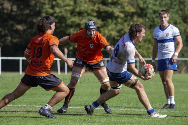 07.09.2024, Rugby 1st Bundesliga South/West, Season 2024/25, Matchday 1: RG Heidelberg vs TSV Handschuhsheim