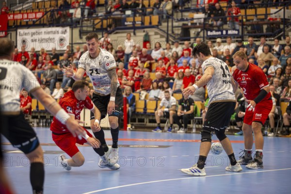 11.09.2024, 2nd HBL (German Handball League), Matchday 7 (early match) : Owls Ludwigshafen against HC Elbflorenz 2006