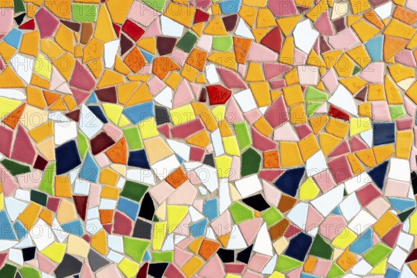 Detail of the Kuhna Wall on the banks of the Rhine, art, tiles, Old Town, Düsseldorf, North Rhine-Westphalia, Germany, Europe