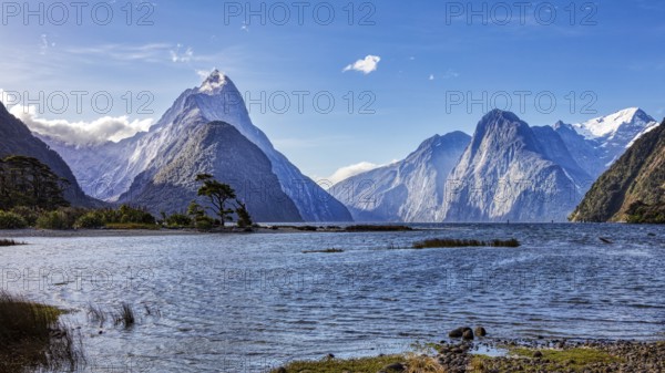Milford Sound, Fiordland-Nationalpark, Neuseeland