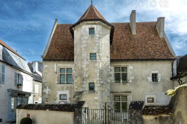 Sancerre labelled Les Plus Beaux Villages de France. Maison Jacques Coeur, financier of Charles VII king. Cher department. Centre-Val de Loire. France