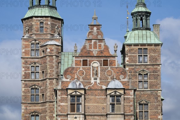 Rosenborg Palace, Royal Palace and Museum from the 17th century, Kongens Have Park, Copenhagen, Denmark, Europe