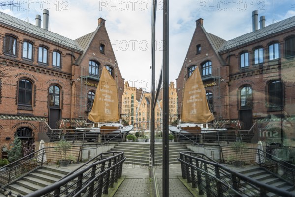 Speicherstadt, Hamburg harbour, Unesco World Heritage Site, Hamburg, Germany, Europe