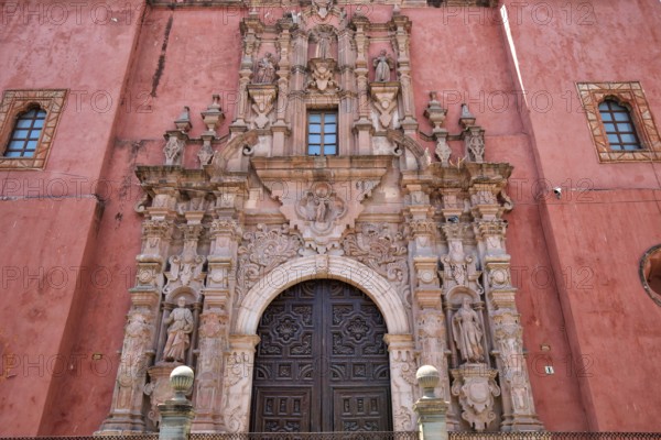 Guanajuato churches in historic city center