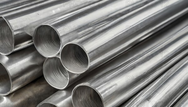 Metal, material, various tubes, made of stainless steel