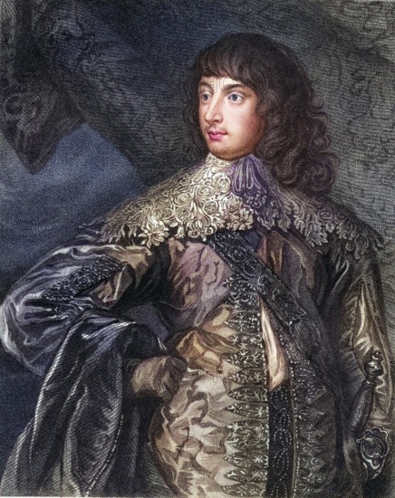 William Russell 1st Duke and 5th Earl of Bedford, 1613-1700, British nobleman and soldier From the book Lodges British Portraits, London 1823, Historic, digitally restored reproduction from a 19th century original, Record date not stated