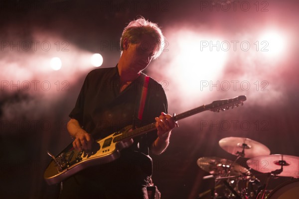 Dirk von Lowtzow, singer and guitarist of Tocotronic live on Golden Years Tour 2025 in Berlin's Columbiahalle on 19 April 2025