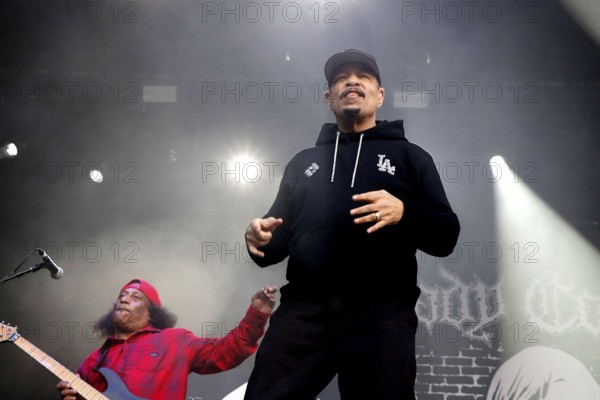 Ice-T (real name Tracy Lauren Marrow), rapper of Body Count ft. Ice-T during her European Tour 2024 live at the Zitadelle Spandau in Berlin on 11/06/2024