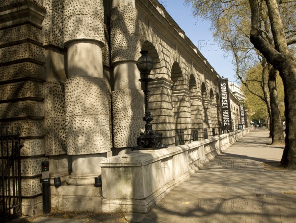 Somerset House on the Embankment, London